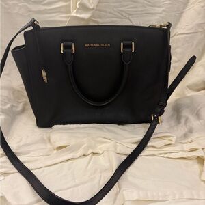 Michael Kors Black Satchel Bag